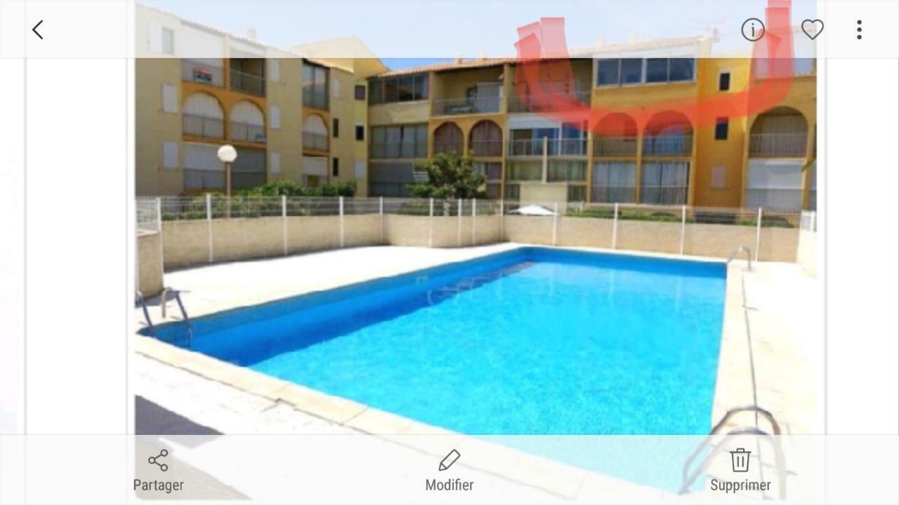 F3 Narbone-Plage Avec Solarium 250M De La Mer Vue Mer Et Clape Narbonne-Plage Εξωτερικό φωτογραφία